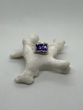 Sterling Silver Amethyst Ring Size 6