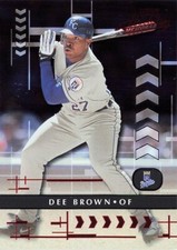Dee Brown Absolute Memorabilia 2001 Baseball Card #76