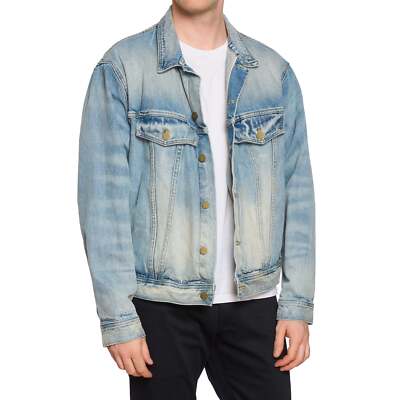 FEAR OF GOD Seventh Collection Blue Trucker Denim Jacket US