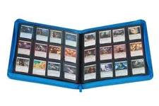 Pro Safe 12-Pocket Zipper PRO-Binder Album Blue 480 CCG Pokemon Magic Cards