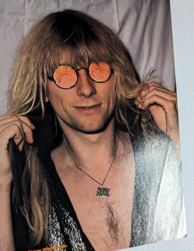 KIX / STEVE WHITEMAN / REVISTA WHITE LION VITO PÁGINA COMPLETA PINUP RECORTE DE PÓSTER - Imagen 3 de 4