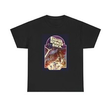 Empire Strikes Back Tshirt star wars vintage space Unisex Heavy Cotton Tee 90s