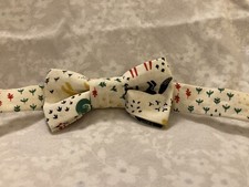 Boys, Adjustable Bow Tie, Handmade, 12 to 14in