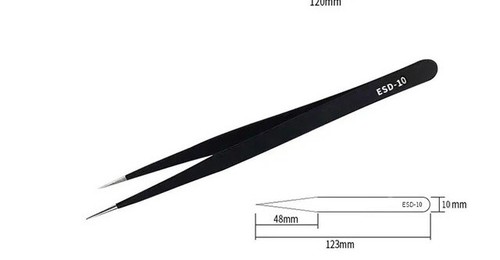 Precision Tweezers ESD Anti Static ESD-10 11 12 13 14 15 Great for Electronics - Picture 13 of 19