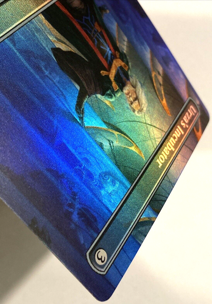 MTG Urza's Incubator *BORDERLESS FOIL* Dominaria Remastered 453 NM