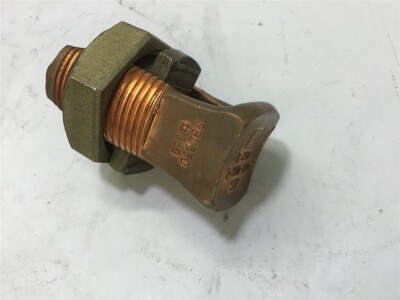 Nsi R-350 T-350-1/0 Str Brass Bronze Split Bolt Connector