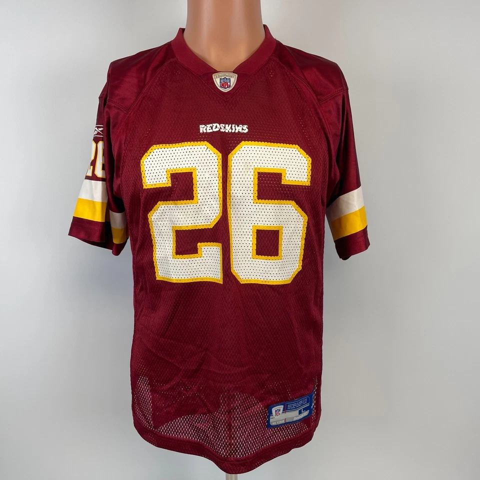 Camiseta Reebok Clinton Portis Washington Redskins local NFL juvenil talla L Foto 4 de 4