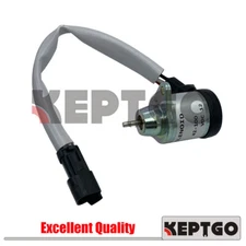 12V Fuel Stop Solenoid Valve 42-100 41-9100 for Yanmar Thermo King Engine