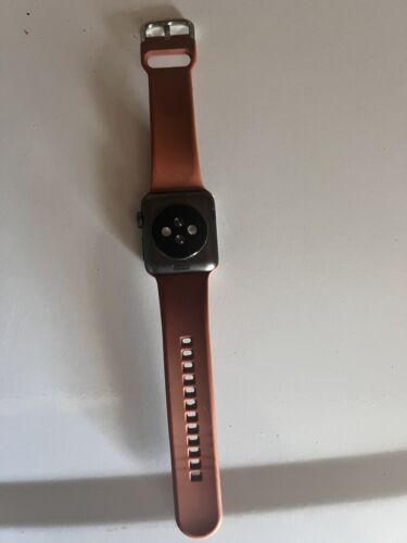 Apple Watch Series 3 38mm Space Gray Aluminum Case with Brown Band - Picture 5 of 5