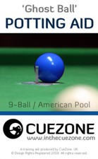 Ghost Ball - American Pool Potting Aid - Pool Gift Accessories for Practice