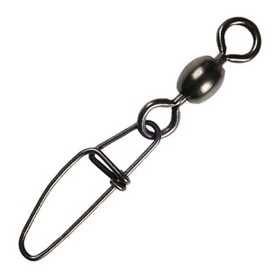 Rhino Black Cat Wels Waller Angeln Zubehör - Cross Lock Wirbel