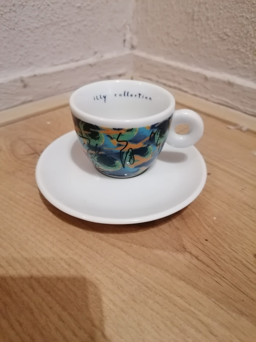ILLY Art Collection Espresso Cup Nam June Paik 1996 Videogrammi | eBay
