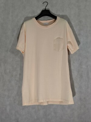 John Elliott SS17 Season Nine Watching Water Transparent Pocket T Shirt Size 2