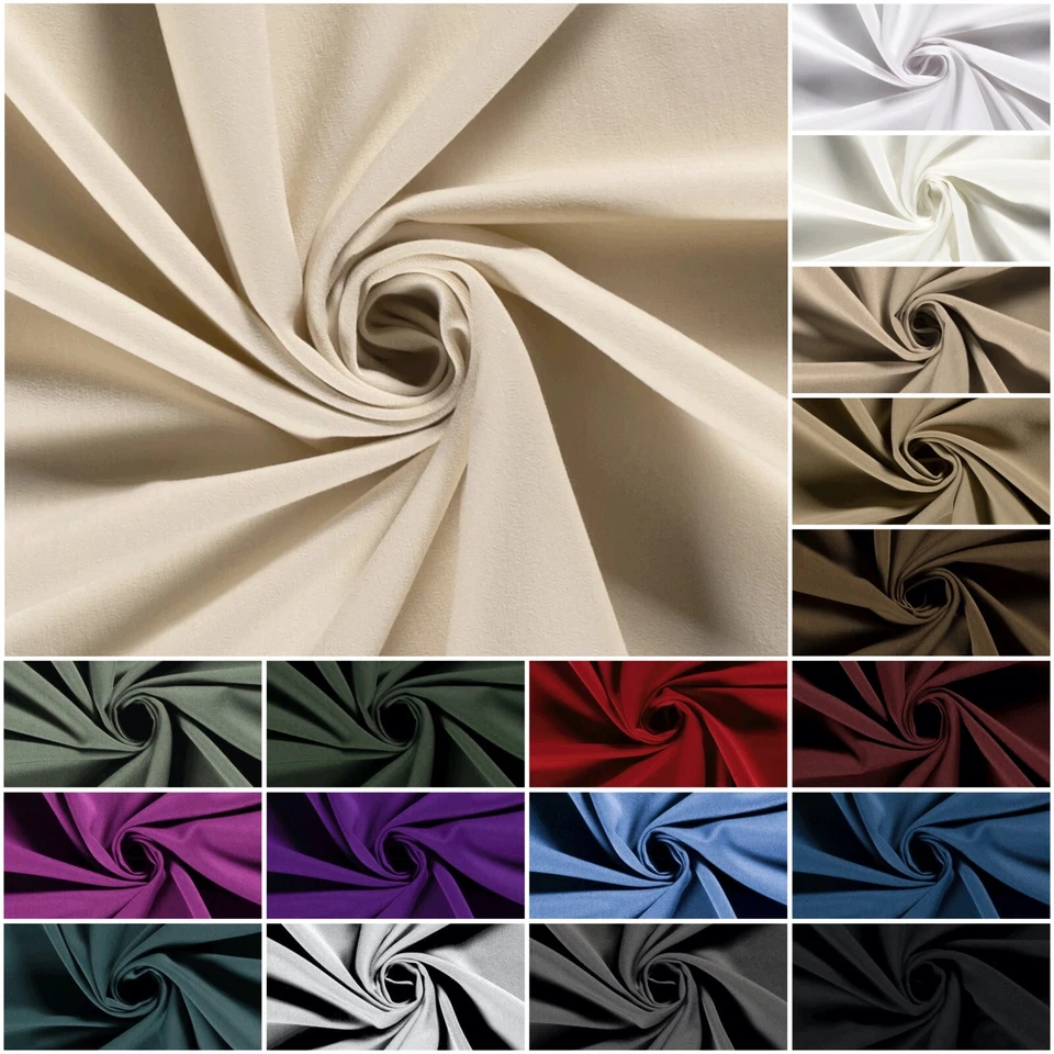 Viskose Bi- Stretch Stoffe Hosenstoff Anzugsstoff Rock Blazer Viscose Bekleidung