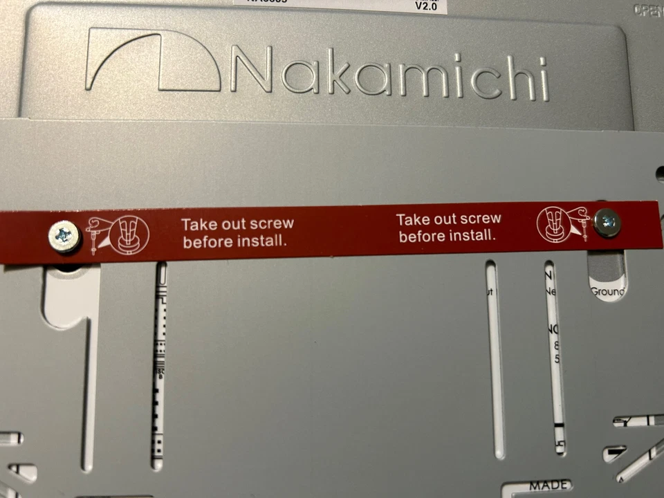 NAKAMICHI NA6605 6.8” Radio Panel 2-DIN Apple CarPlay Android Auto Receiver - Image 4 of 4