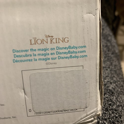 Lion King Simba Wall Decor New In Box - Picture 8 of 9