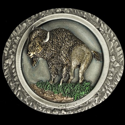 bison belt buckle