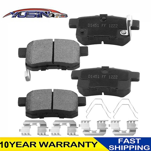 4Pcs Rear Disc Ceramic Brake Pads Kit For 2008 2009 20102017 Honda