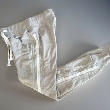 Reebok Womens Size SMALL Grey Lightweight Sweat Pant Joggers Drawstring