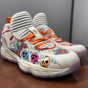 damian lillard shoes day of the dead