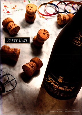 Postcard Freixenet Cordon Negro Brut Party Champagne Advertising C132