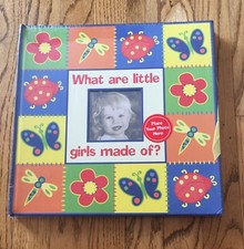 NEW Sealed Scrapbook Photo Album What Are Little Girls Made Of New Seasons