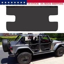 Tonneau Cover Rear Trunk Cargo Cover For 2018-2023 Jeep Wrangler JL JLU 4 Doors