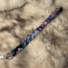 NWT Vera Bradley Wide Lanyard - Haymarket Paisley Print