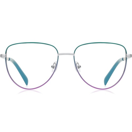 Gafas de aviador para hombres mujeres delgadas de metal marcos bisagra de resorte tortuga - Imagen 13 de 20