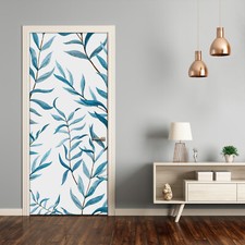 3D Home Art Door Wall Self Adhesive Removable Sticker Flowers Plants Leaves