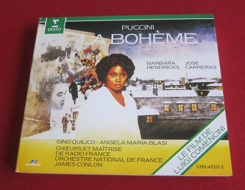 HENDRICKX, CARRERAS / PUCCINI LA BOHEME / ERATO 2 CD SET - Picture 8 of 9