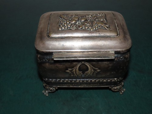 c.1896 FRAGET PLAQUE JEWELRY CASKET BOX POLAND RUSSIAN EMPIRE TSAR MARK - Picture 6 of 7