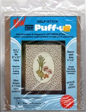 Pres-On Products Self-Stick Foam "Puff-Up" 8"x10" Frame 4"x6" Needlework Area