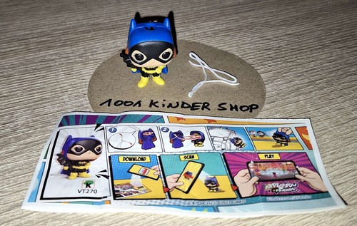 KINDER JOY VT270 VT 270 DC SUPER HEROES FUNKO POP - BATGIRL + BPZ 03.2023