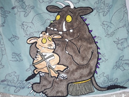 Boys Julia Donaldson The Gruffalo Khaki Pull Up Shorts & Shirt Age 4-7 Years - Picture 6 of 13