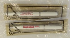 New 2 Snap-on Tools Old Vintage Collectible Advertising Ball Pens Nos 1990s