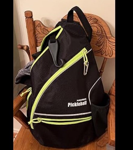Mangrove Zaino Pickleball 2024 - Capiente Per 4 Racchette, Accessori E Scarpe - Borsa 2 In 1 (Zaino/Borsone) Con Gancio