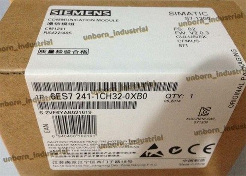 Brand New Siemens 6ES7 241-1CH32-0XB0 / 6ES7241-1CH32-0XB0