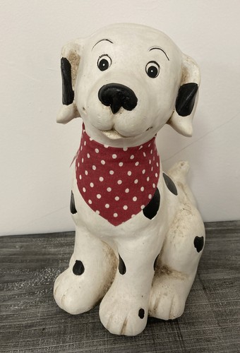 Hund*Figuren*Statue*Dalmatiner mit Tuch*Magnesia - Picture 2 of 9