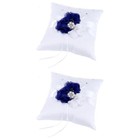 2 Pack Schmuckkissen Hochzeitszubehör Hochzeitszeremonie Hochzeitsaccessoires