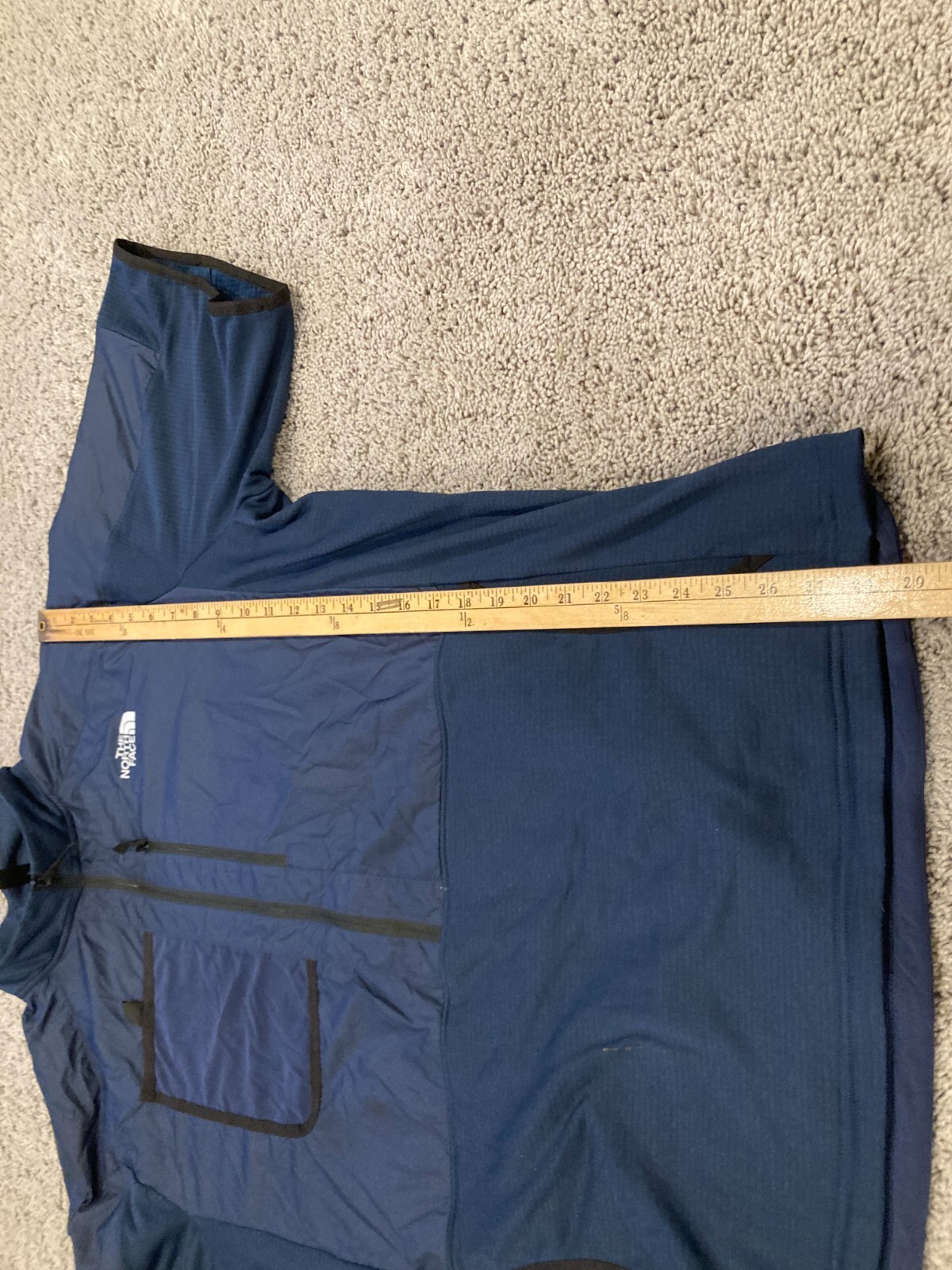 The North Face Mens Size XL Trailwear 1/2 Zip Relaxed Fit Blue Pullover Shirt thumbnail 14