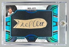 Mel Ott 2025 Topps Tier One #T1CS-MO Cut Auto 1/1
