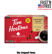 Tim Hortons Original Blend Medium Roast K-Cup Coffee Pods Keurig Brewers, 72 Ct