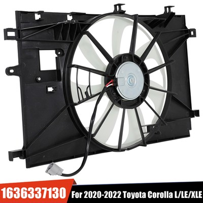 #ad AC Radiator Cooling Fan For 2020 2022 Toyota Corolla L LE XLE 1.8L 163610T230 $68.99