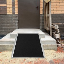 Rollstuhlrampe Utschfeste Rampen Tragbare Rampen Rollstuhlrampe 272kg / 600lbs