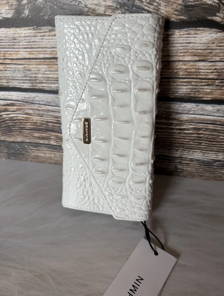 Cartera Brahmin SEA SALT Verónica blanca nueva con etiquetas Foto 2 de 4