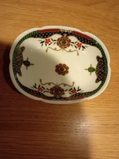 Bone Chine Trinket Dish made in Japan 12cm x 10cm