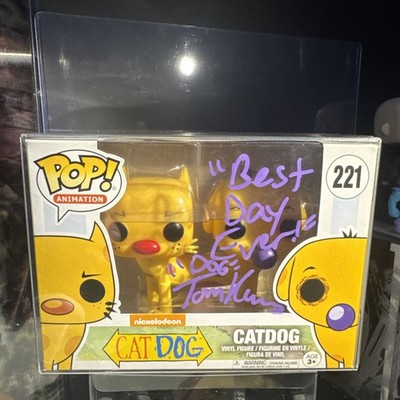 Funko Pop! Vinyl: Catdog #221 Signed By: Tom Kenny (Voice of Sponge Bob)