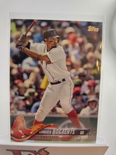 2018 Topps - Xander Bogaerts #502 Batting Boston Red Sox