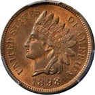 1898 Indian Cent PCGS MS64 RB Superb Eye Appeal Strong Strike